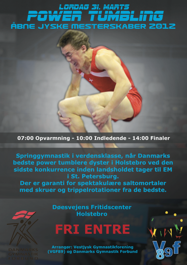 Plakat - Åbne Jyske Mesterskaber Plakat - Åbne Jyske Mesterskaber